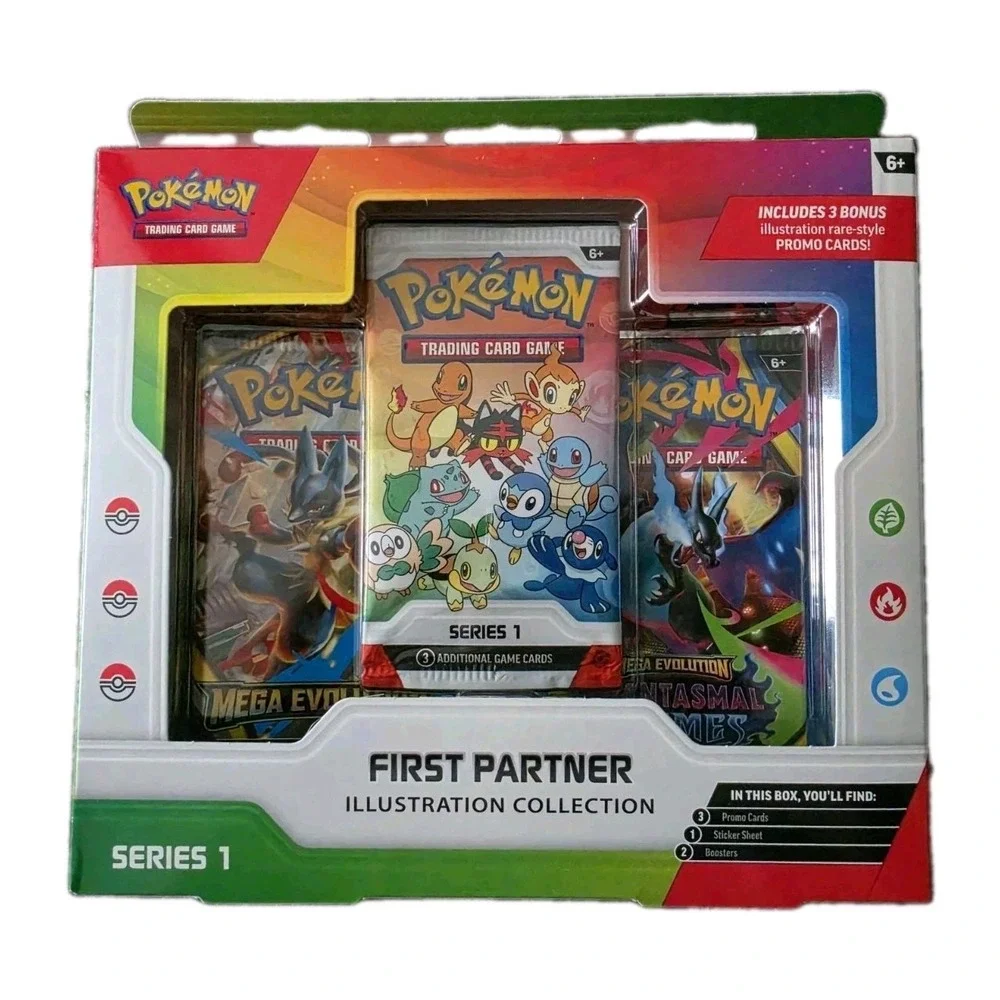 Sealed Pokemon‎ First Partner Illustration Collection (Series 1) New